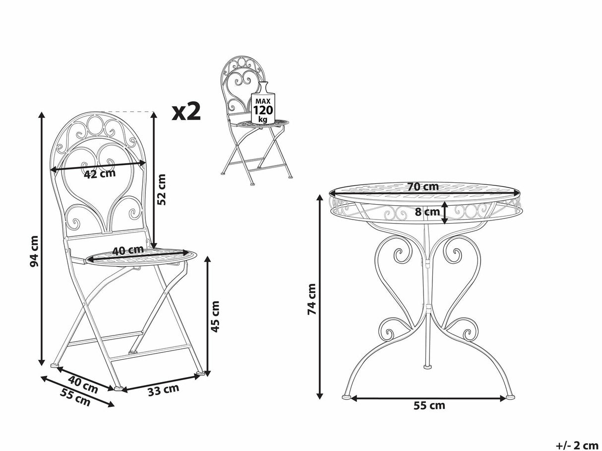 Balkona komplekts 541145