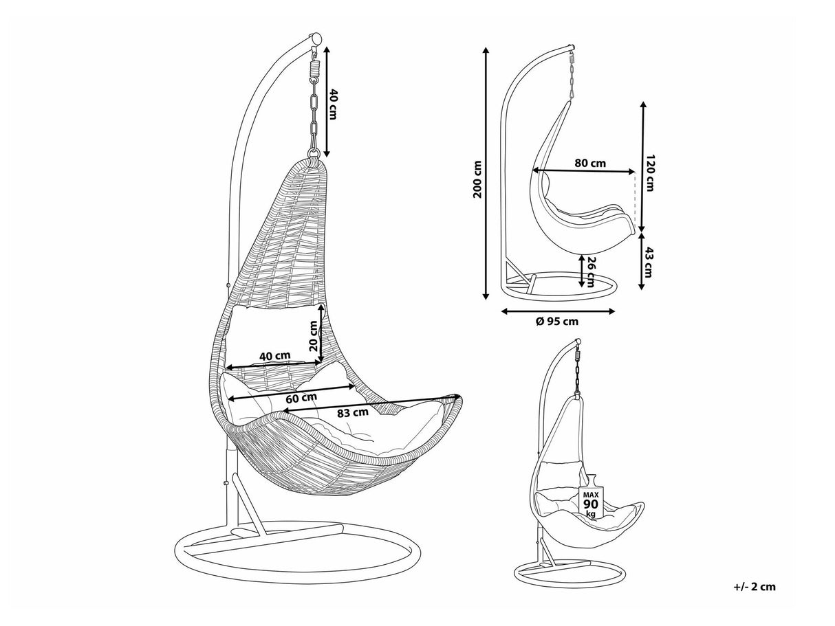 Piekaramais krēsls 541271
