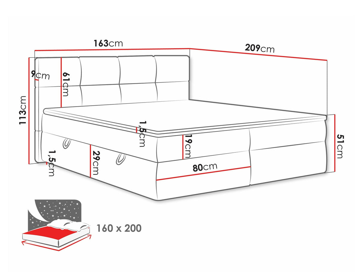 Kontinentālā gulta 541393