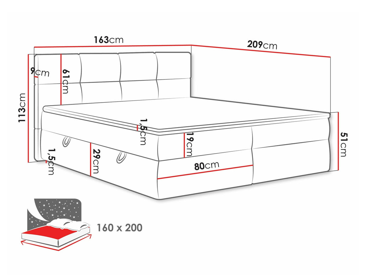 Kontinentālā gulta 541393