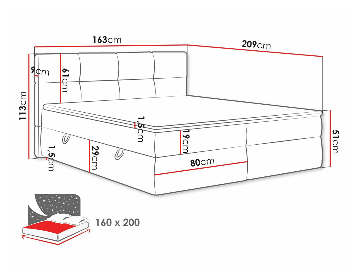 Kontinentālā gulta 541393