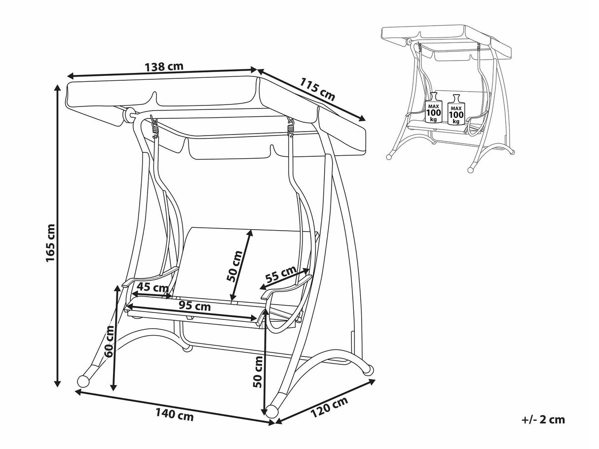Āra šūpoles 542100
