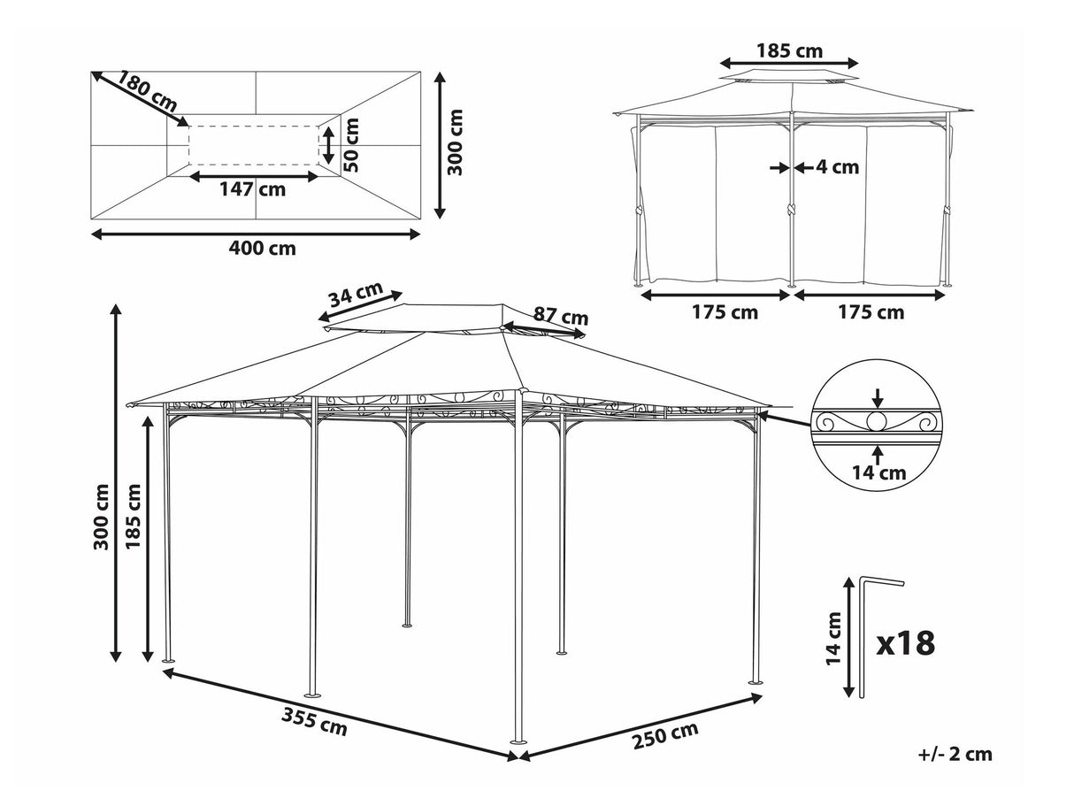 Dārza nojume 542104