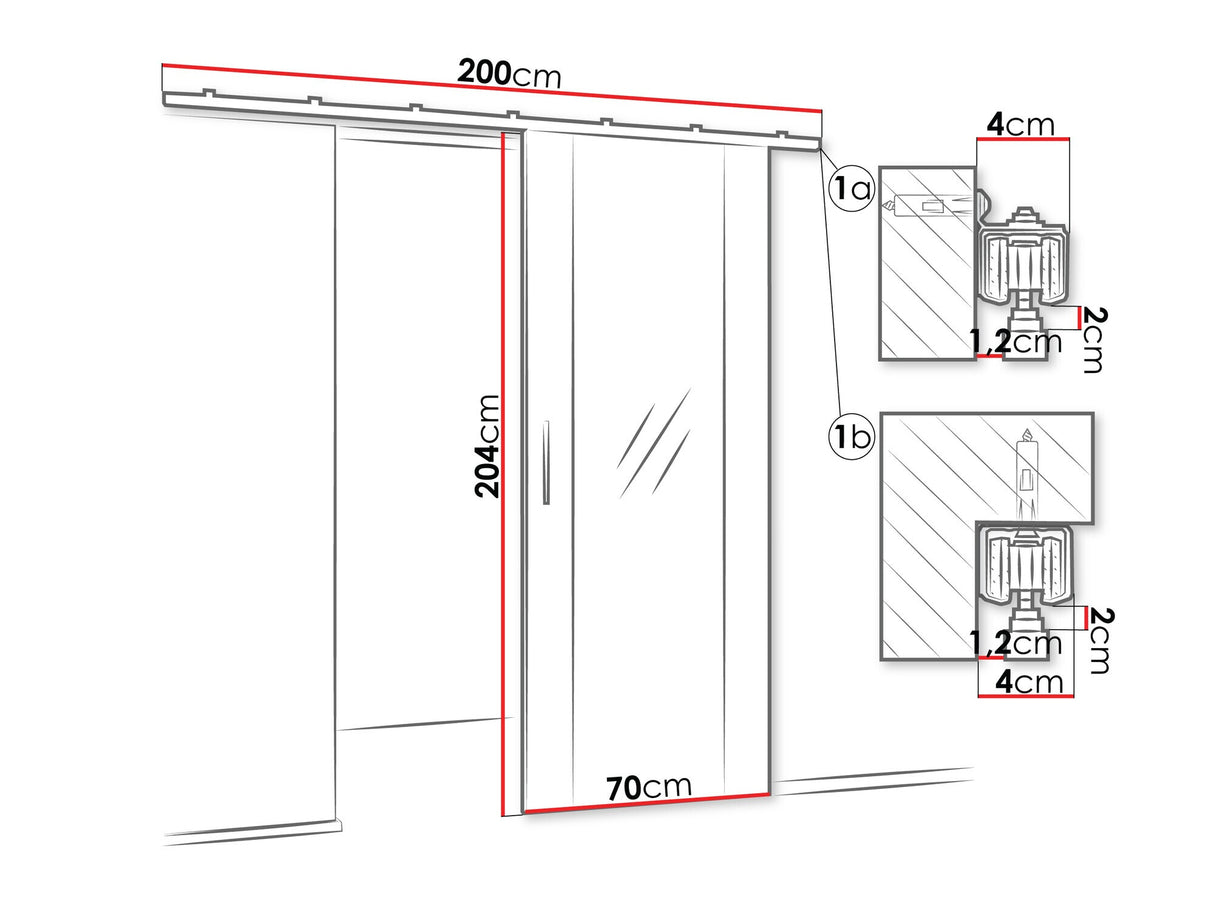 Bīdāmās durvis 545106