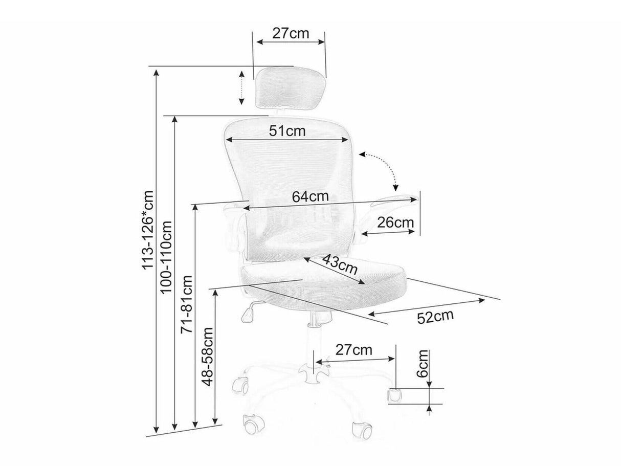 Biroja krēsls 547241