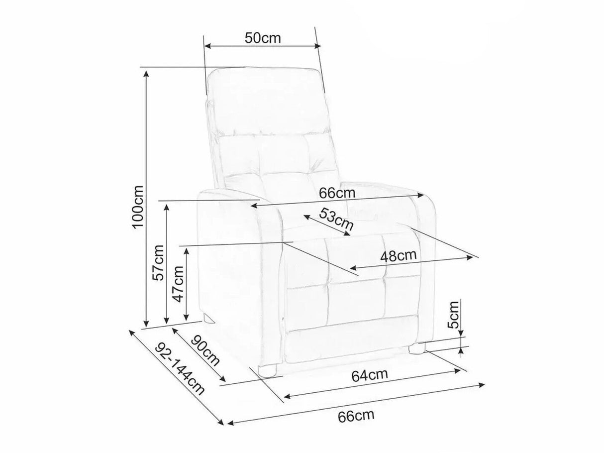 Krēsls reglainer 548167