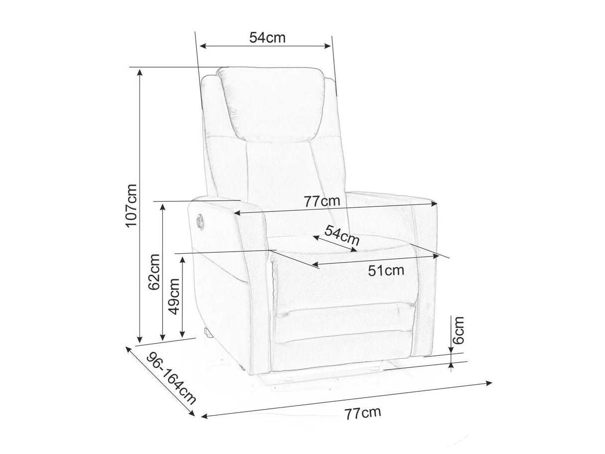 Krēsls reglainer 548872