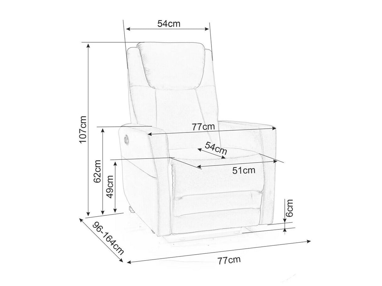 Krēsls reglainer 548872