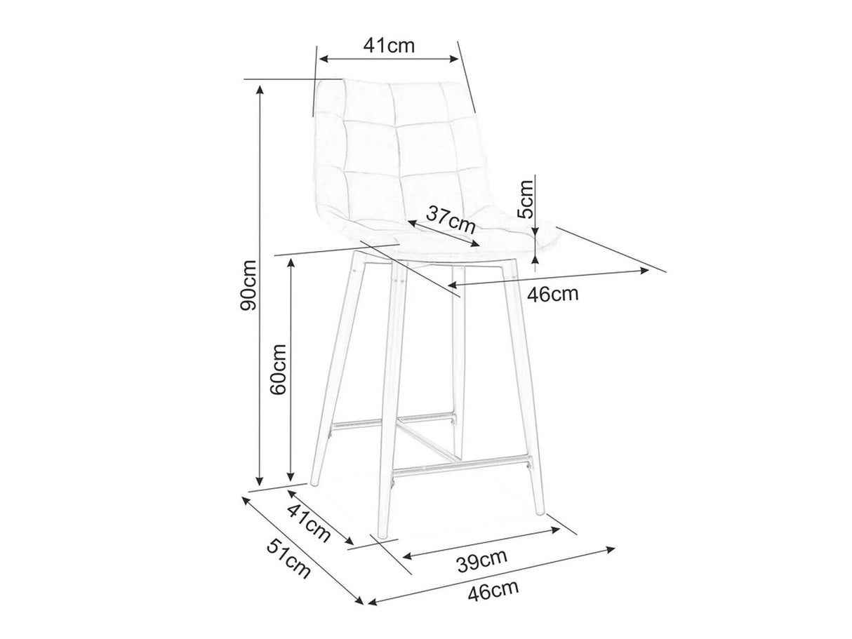 Zemais bāra krēsls 548954
