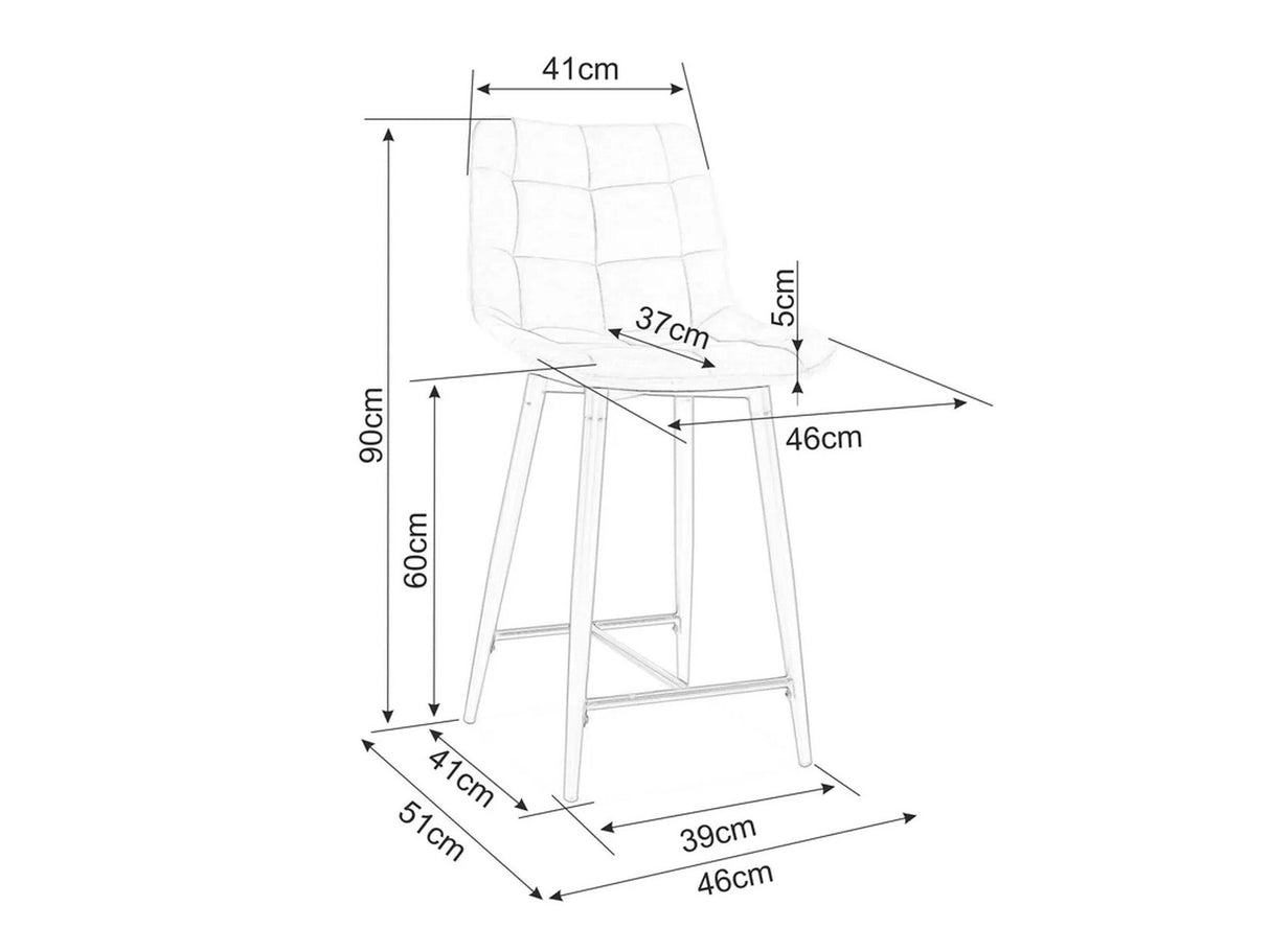 Zemais bāra krēsls 548954