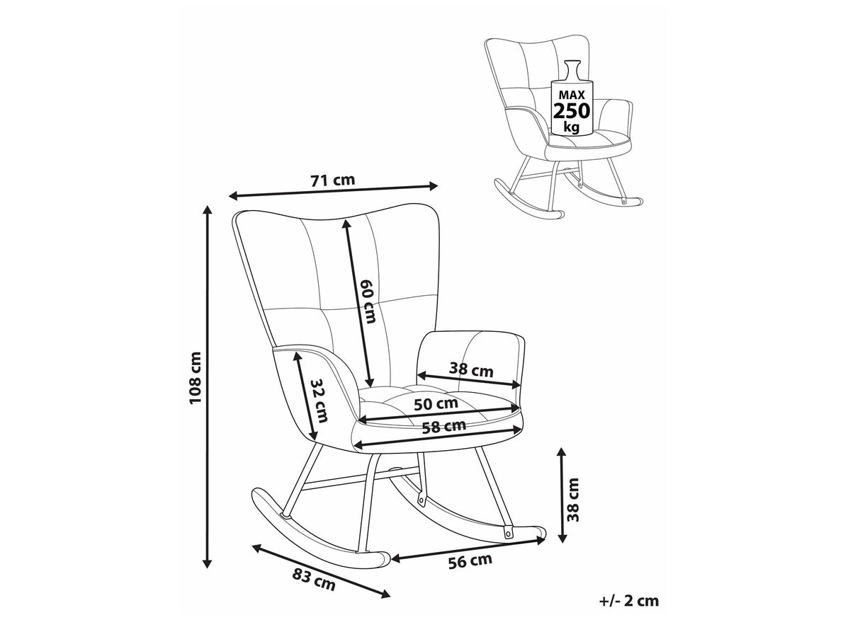 Šūpuļkrēsls 523260
