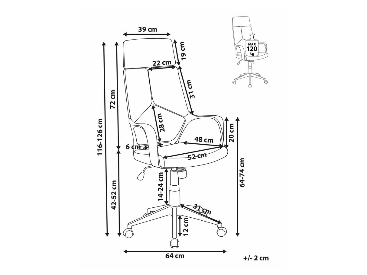 Biroja krēsls 514167