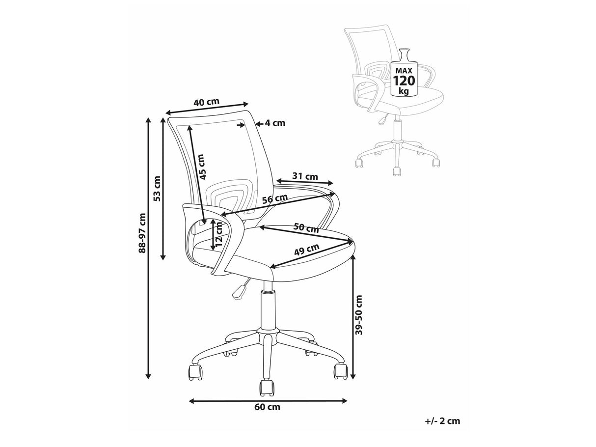 Biroja krēsls 550201