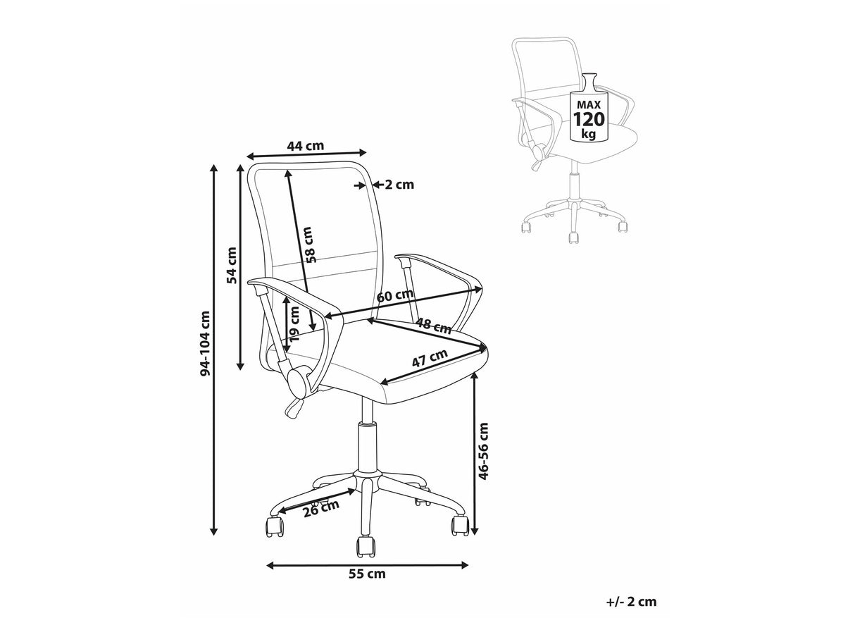 Biroja krēsls 550265