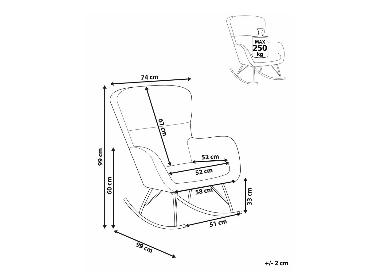 Šūpuļkrēsls 525032