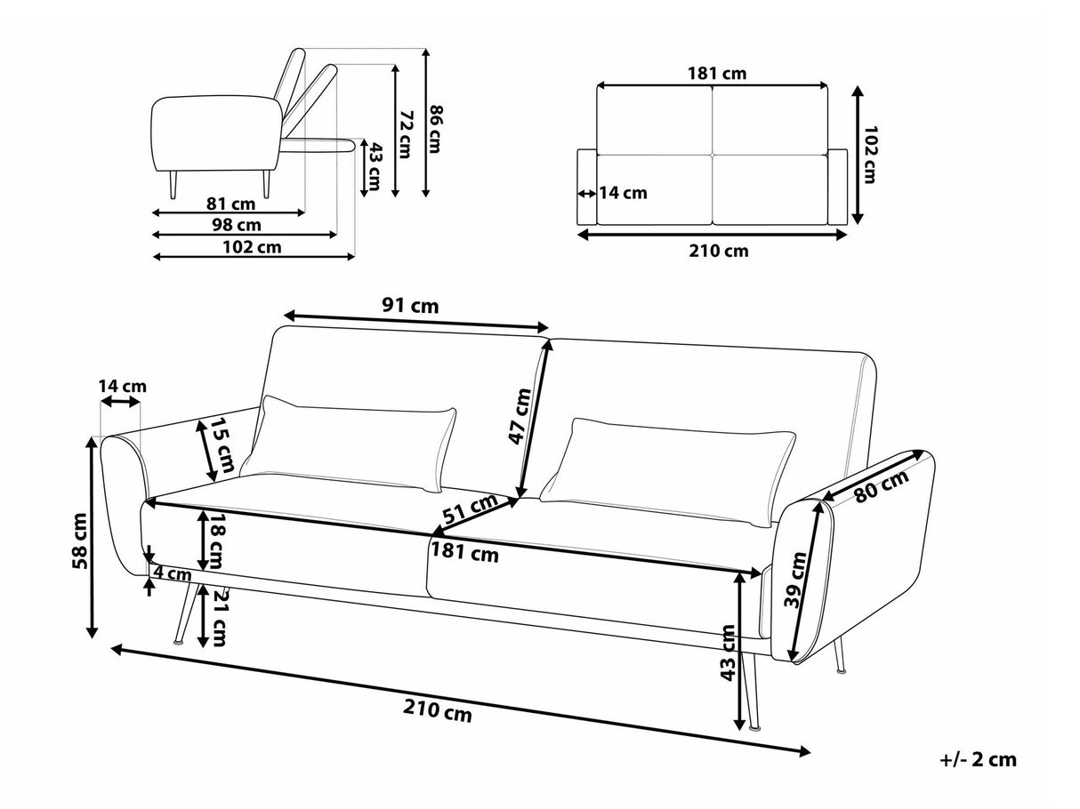 Dīvāns gulta 519318