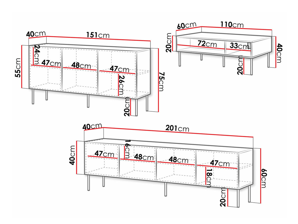 Viesistabas komplekts 547876