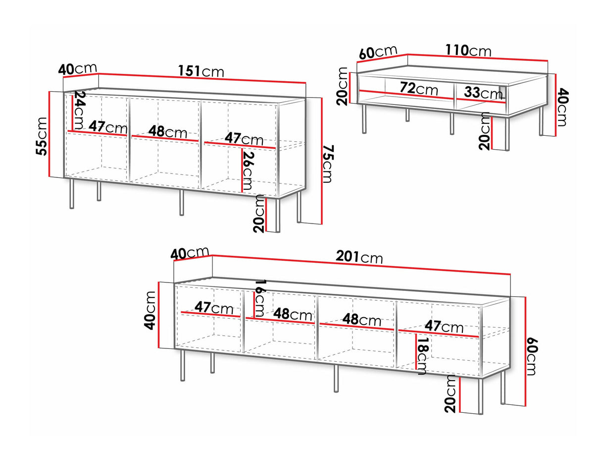 Viesistabas komplekts 547876
