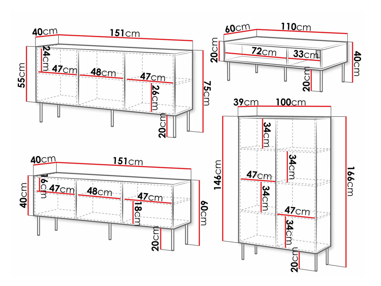 Viesistabas komplekts 547860
