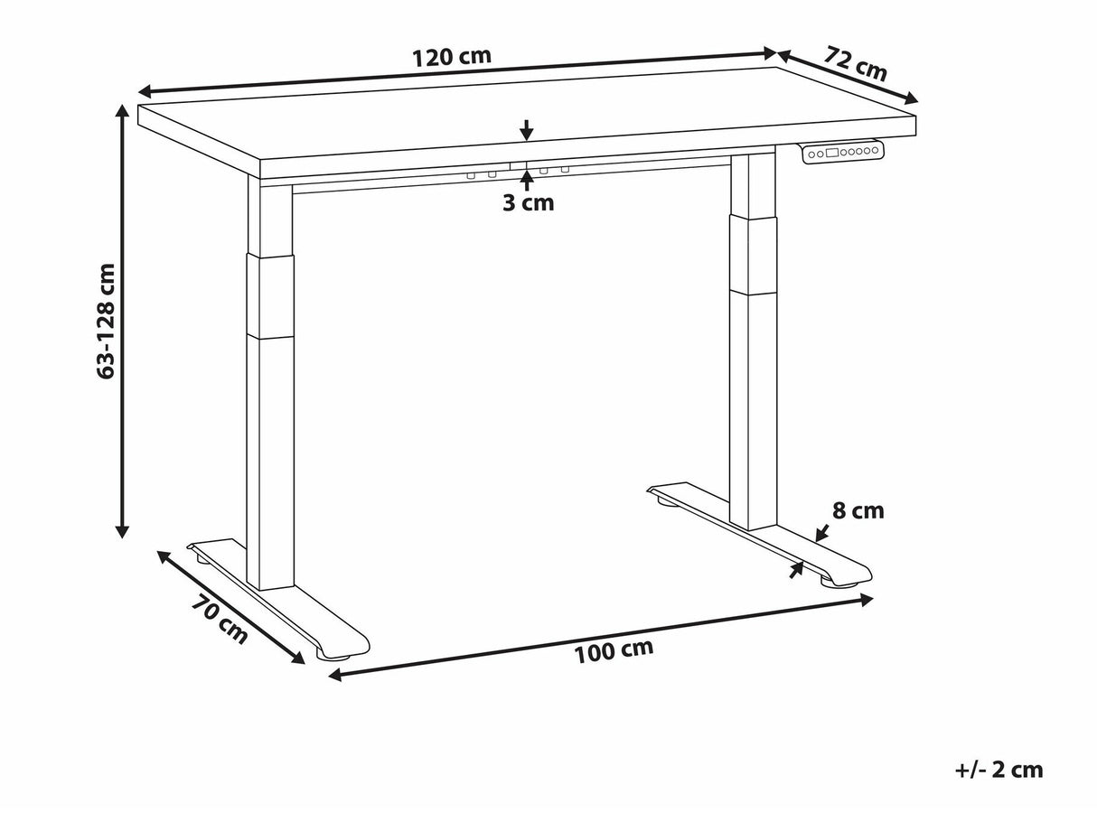 Rakstāmgalds ar regulējamu augstumu 554373