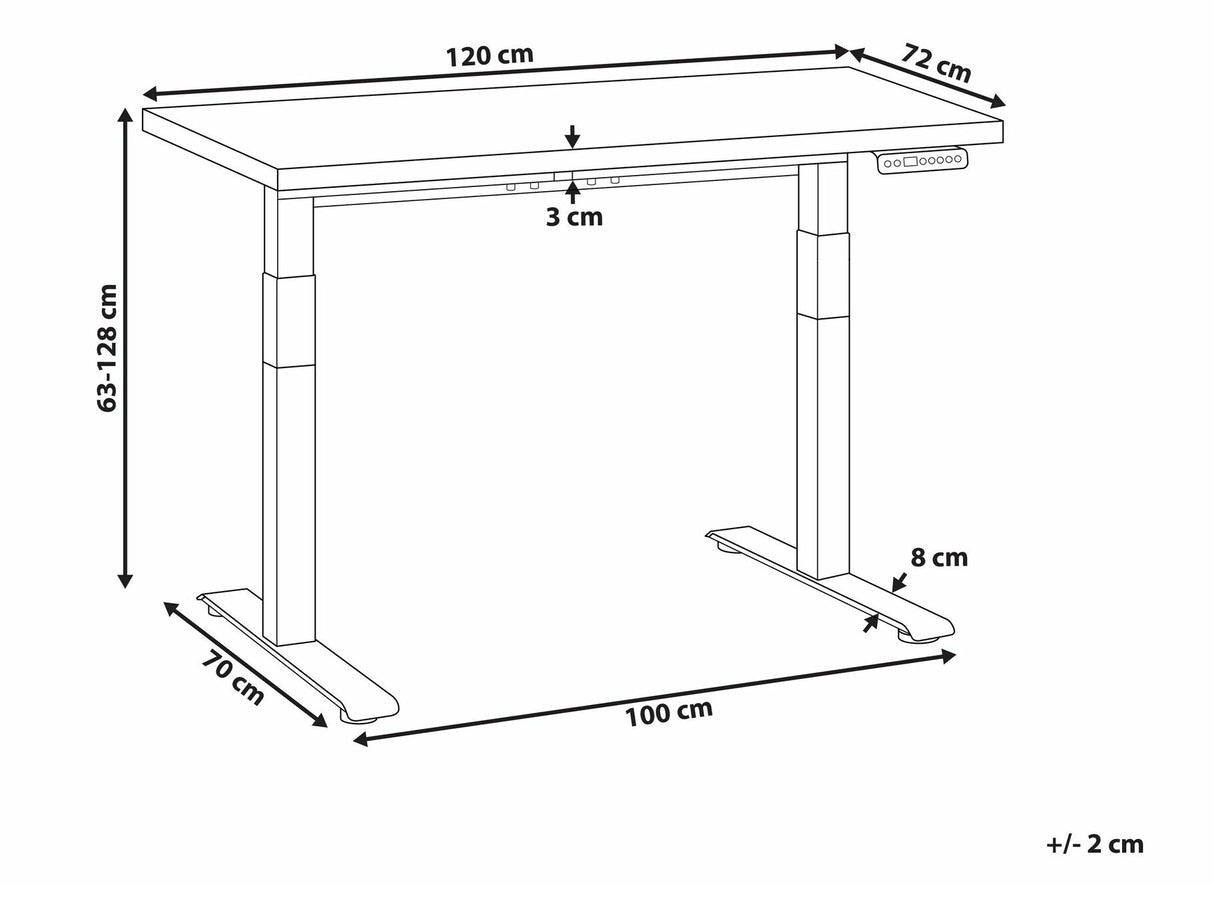 Rakstāmgalds ar regulējamu augstumu 554373