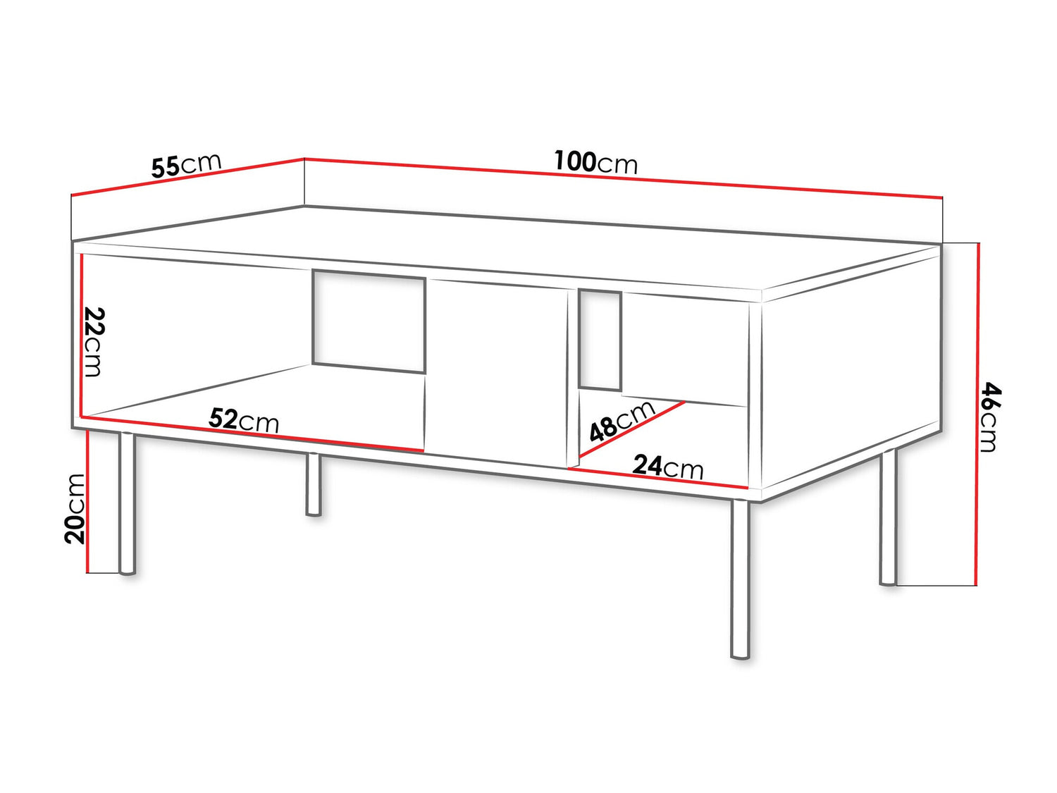 Žurnālu galdiņš 554604