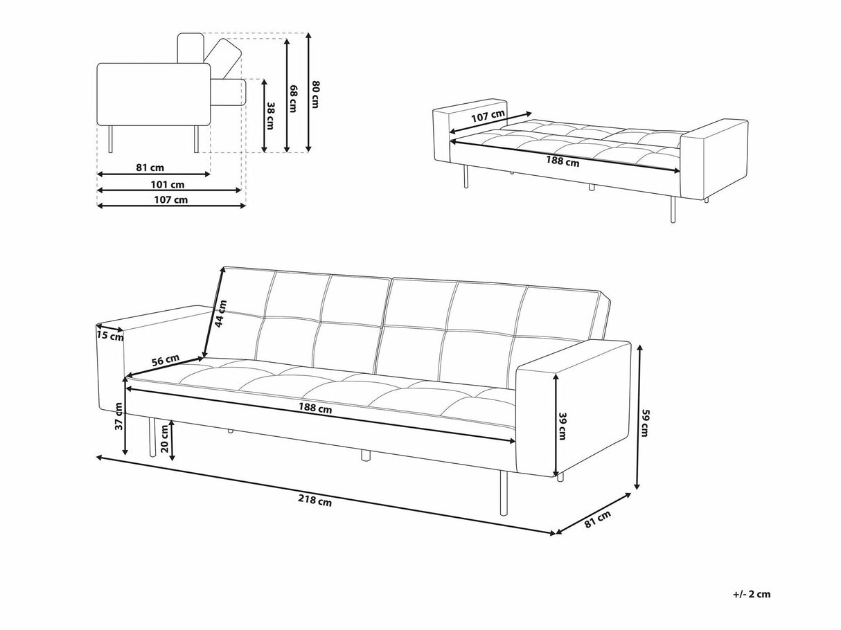 Dīvāns gulta 519310