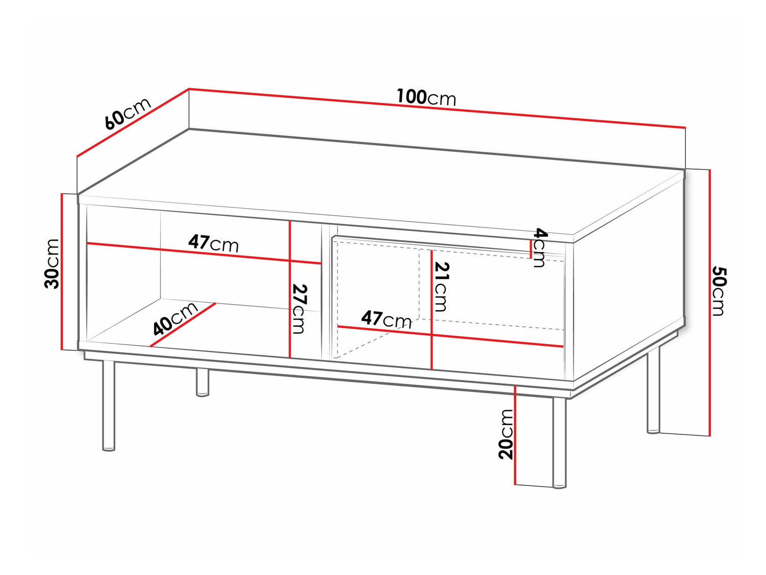 Žurnālu galdiņš 555005