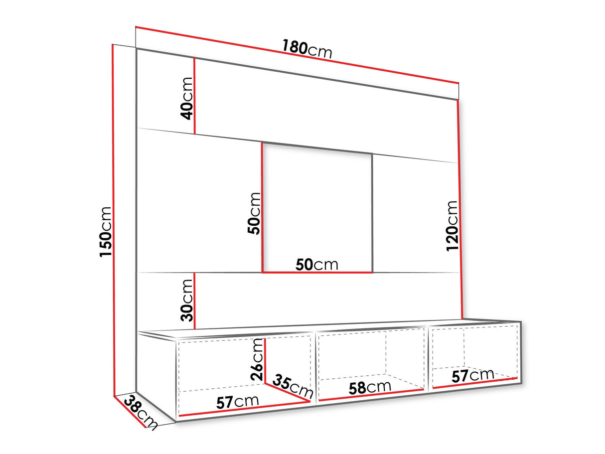 Mēbeļu komplekts 555082