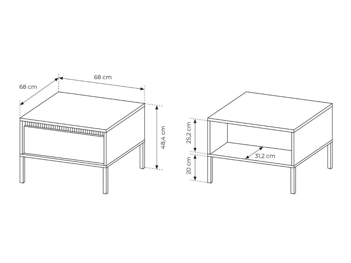 Žurnālu galdiņš 555410