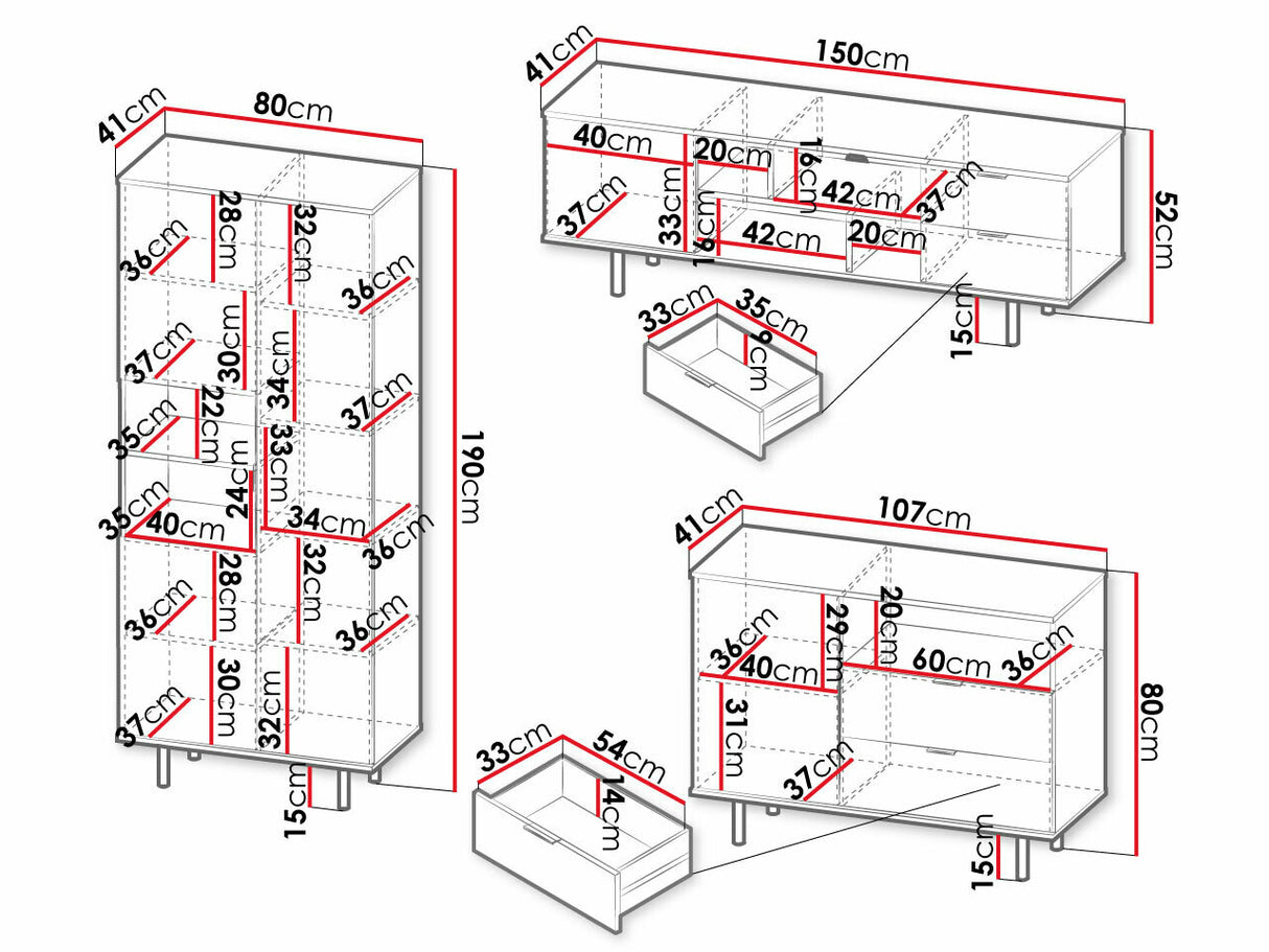 Viesistabas komplekts 525227