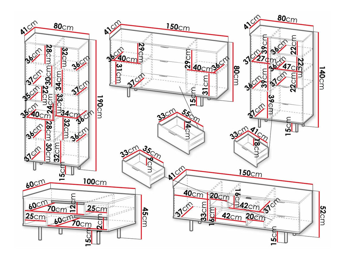 Viesistabas komplekts 525224