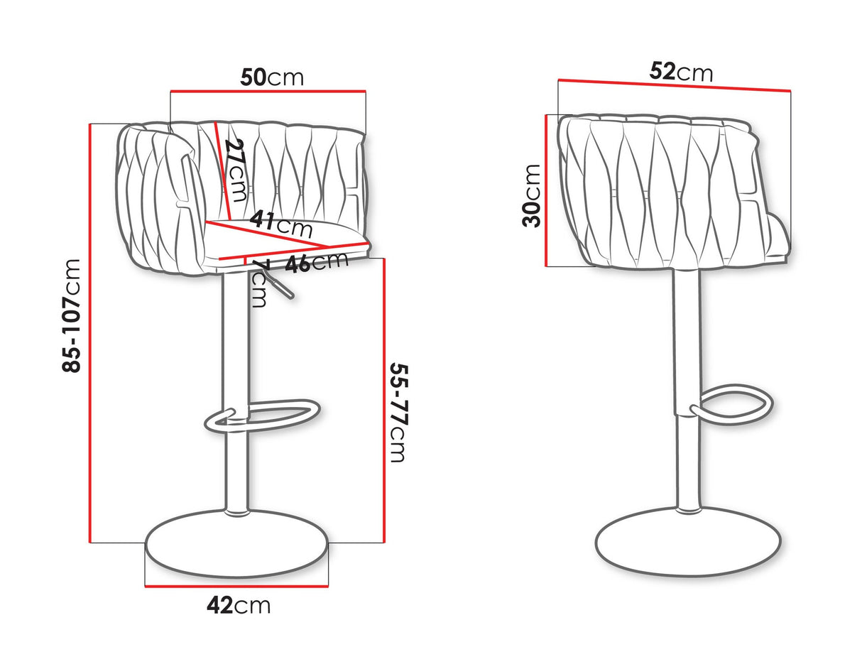 Bāra krēslu komplekts 555825