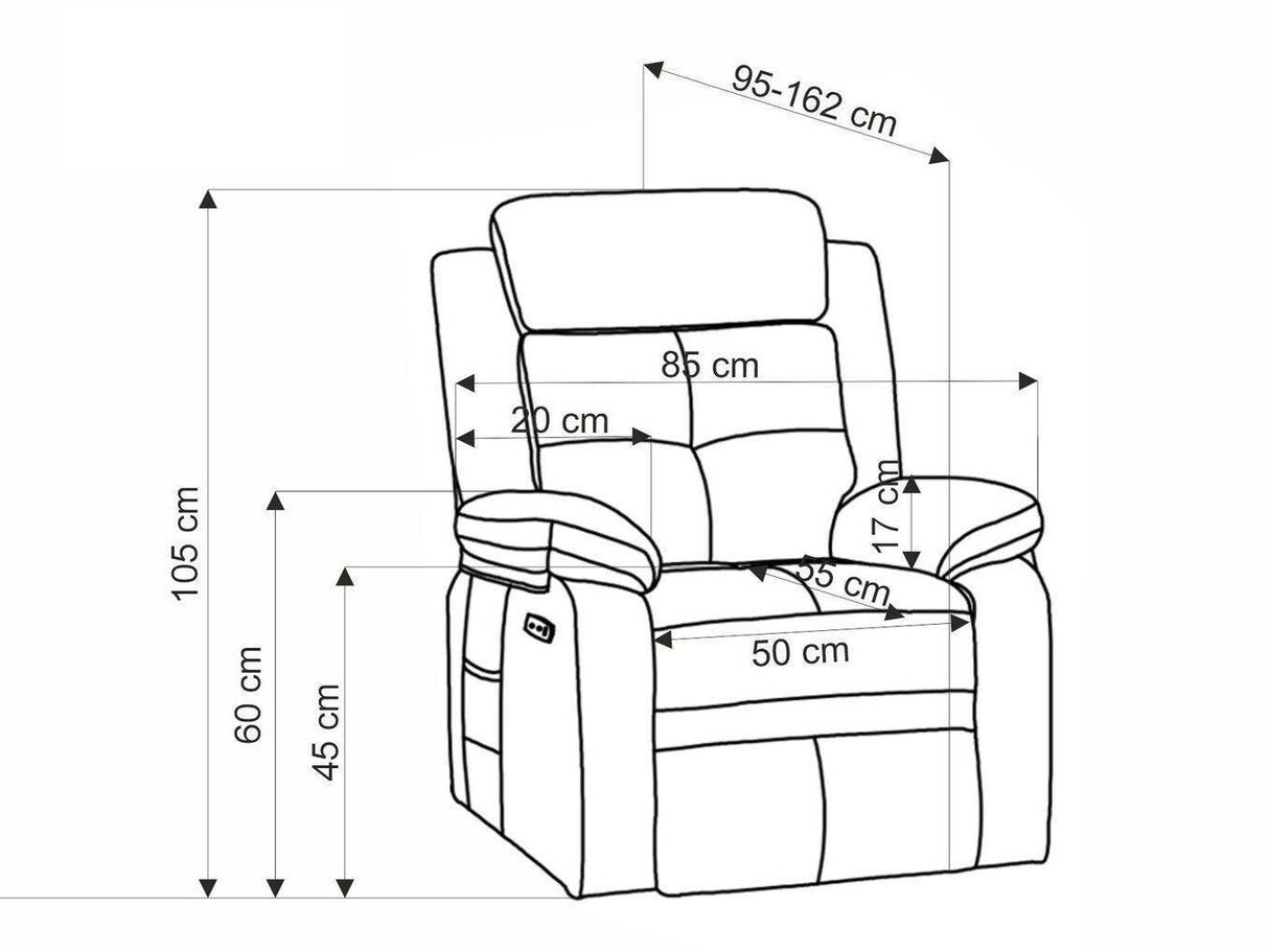 Krēsls reglainer 555921