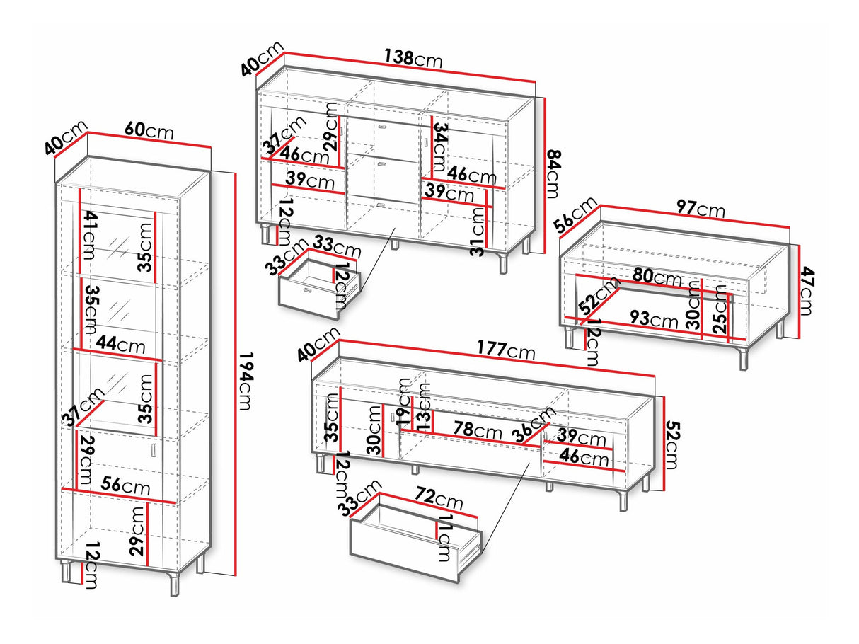 Viesistabas komplekts 551783