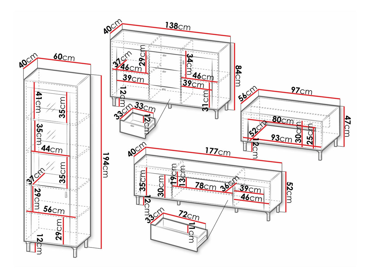 Viesistabas komplekts 551783