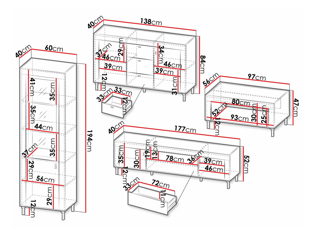 Viesistabas komplekts 551783