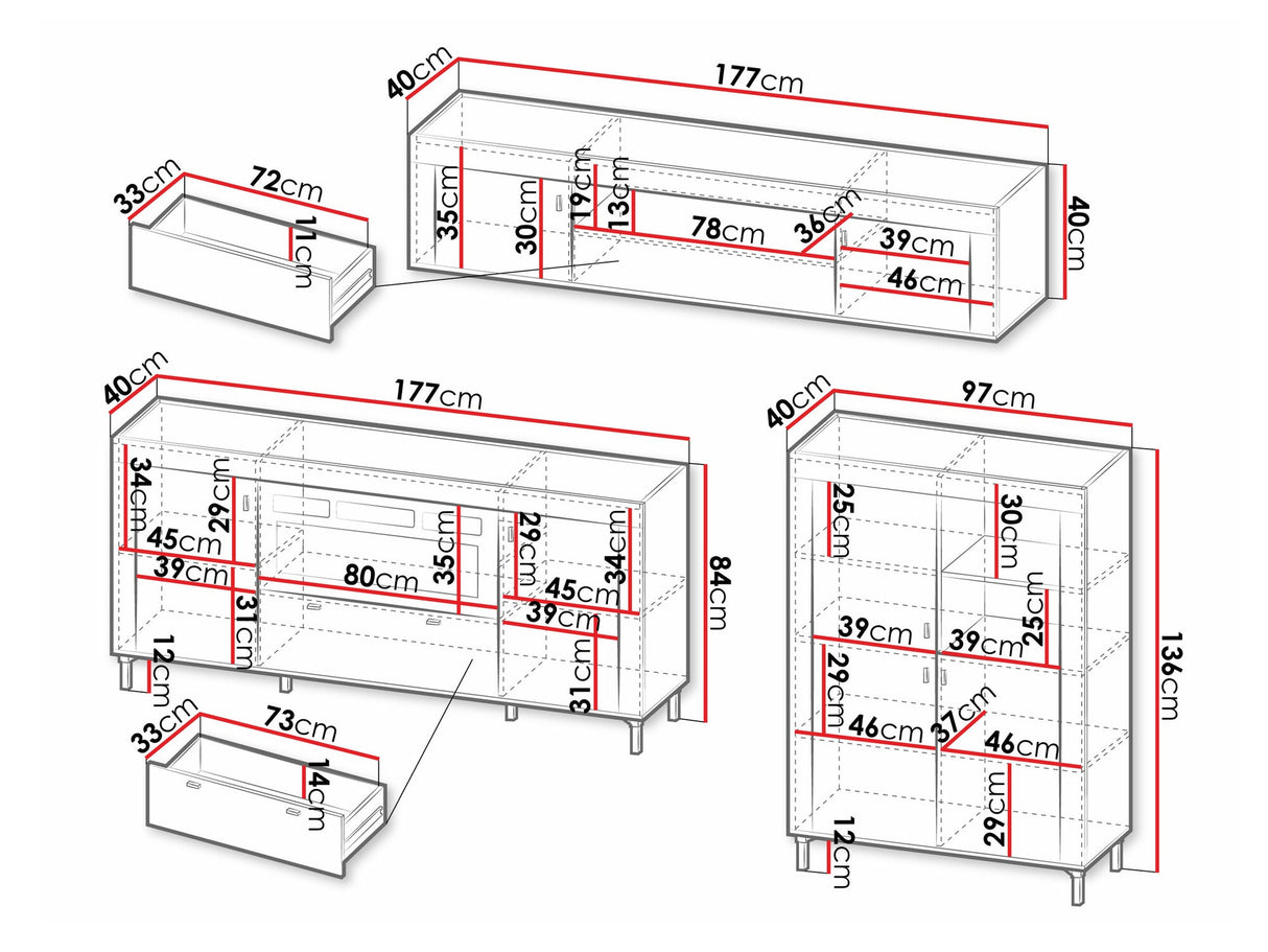 Viesistabas komplekts 556025