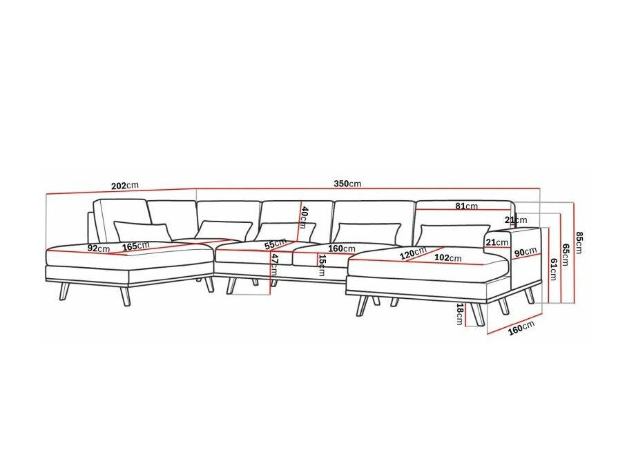 Stūra dīvāns 174231