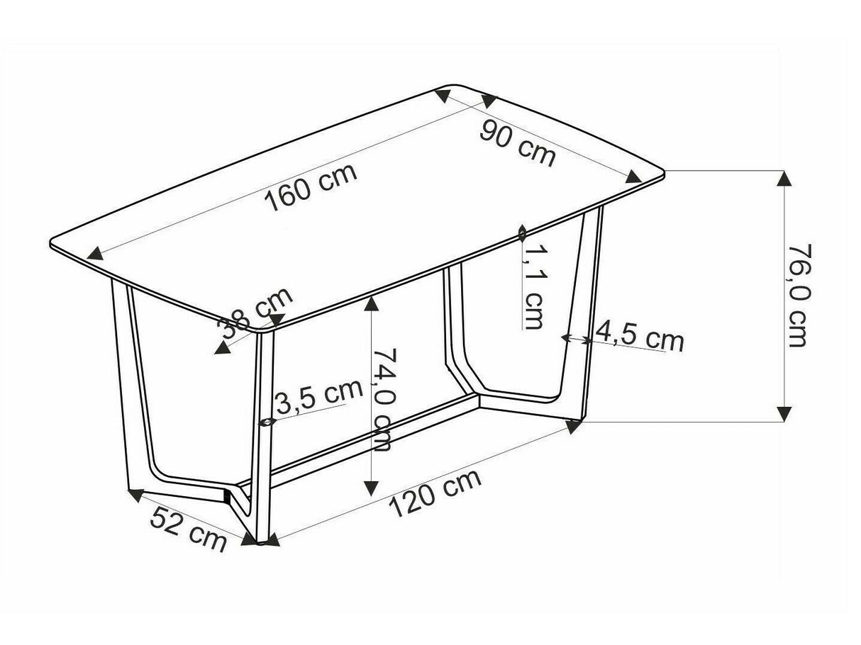 Ēdamistabas komplekts 558846