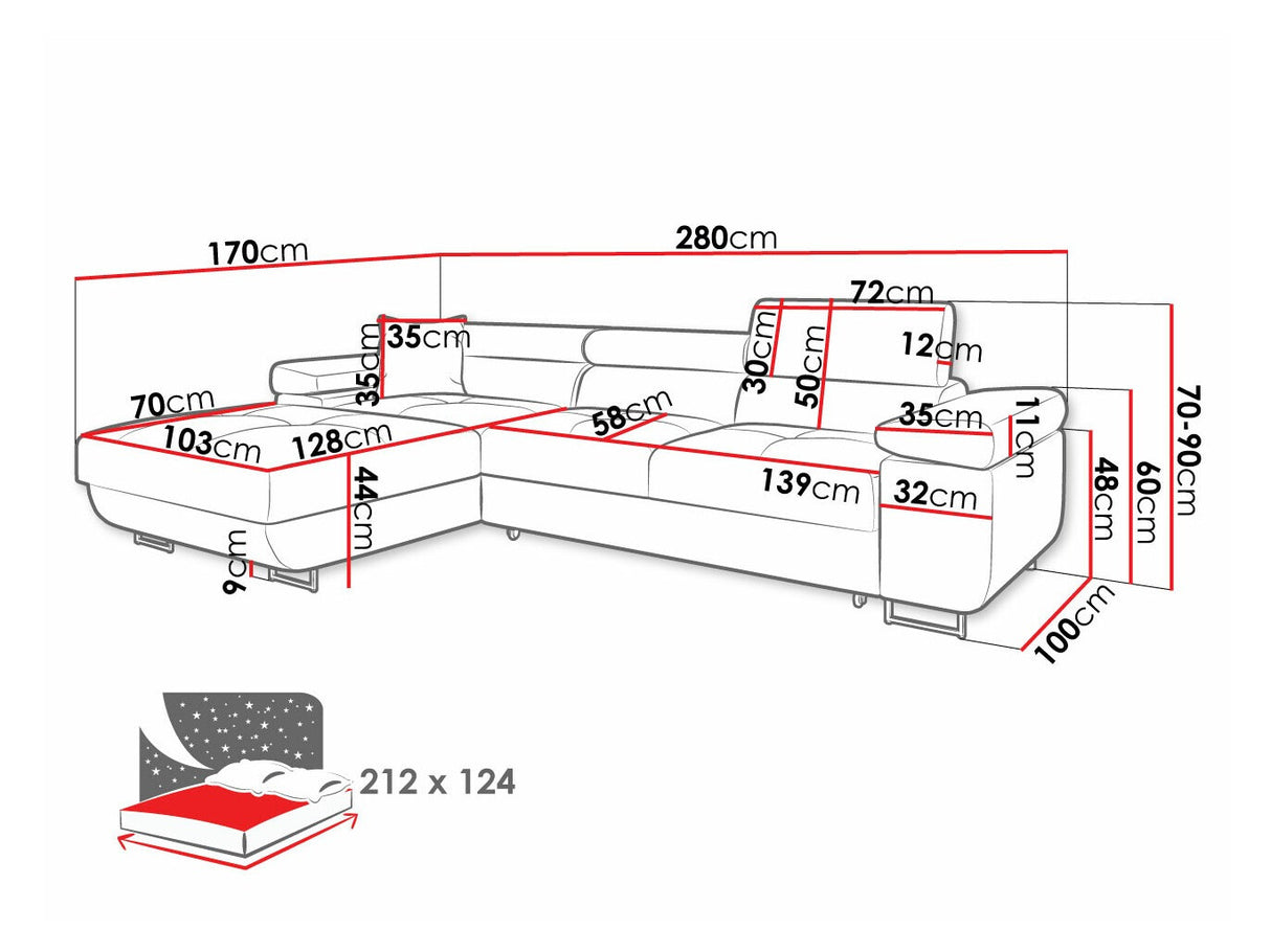 Stūra dīvāns 532805