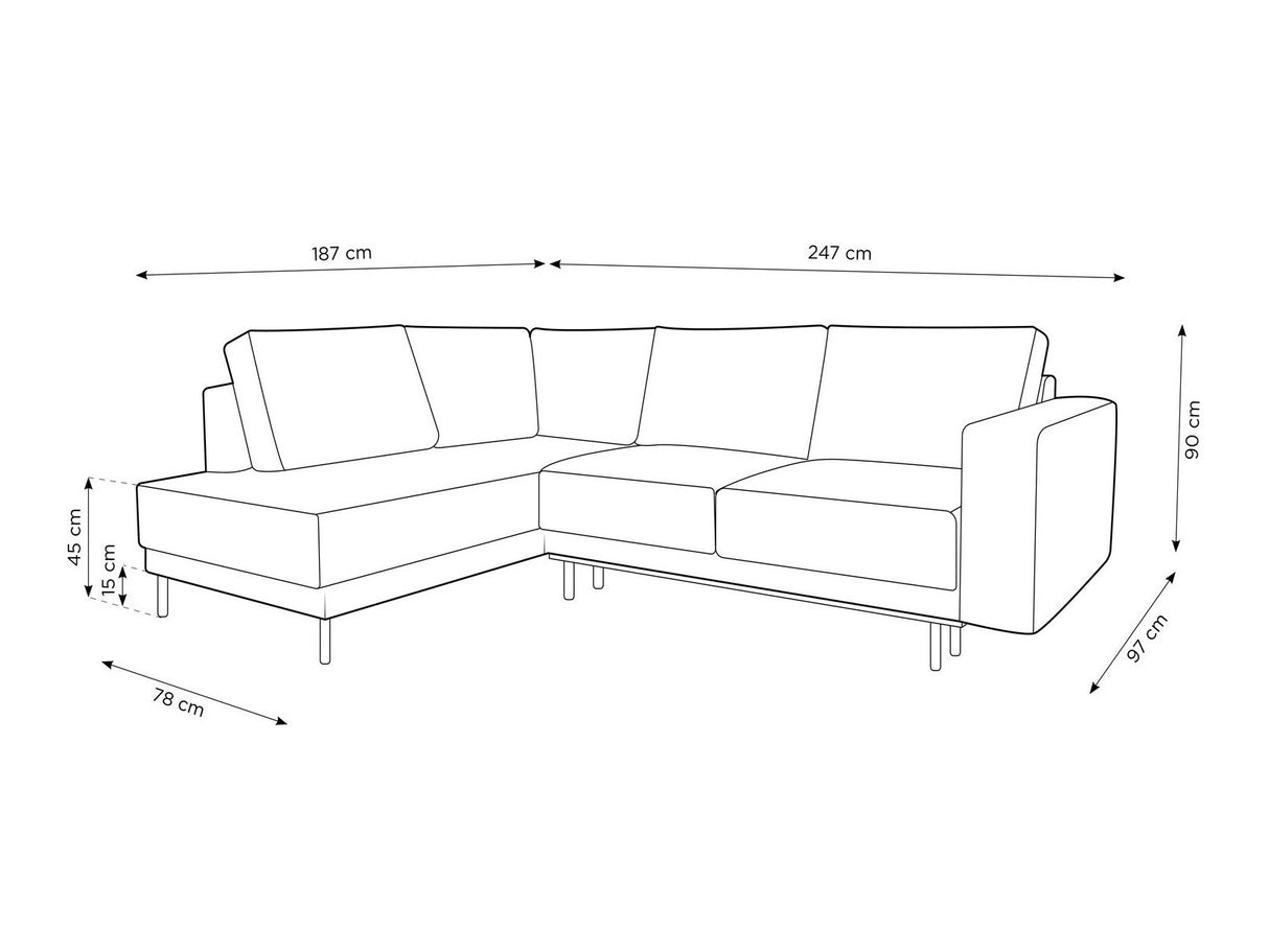 Stūra dīvāns 561076