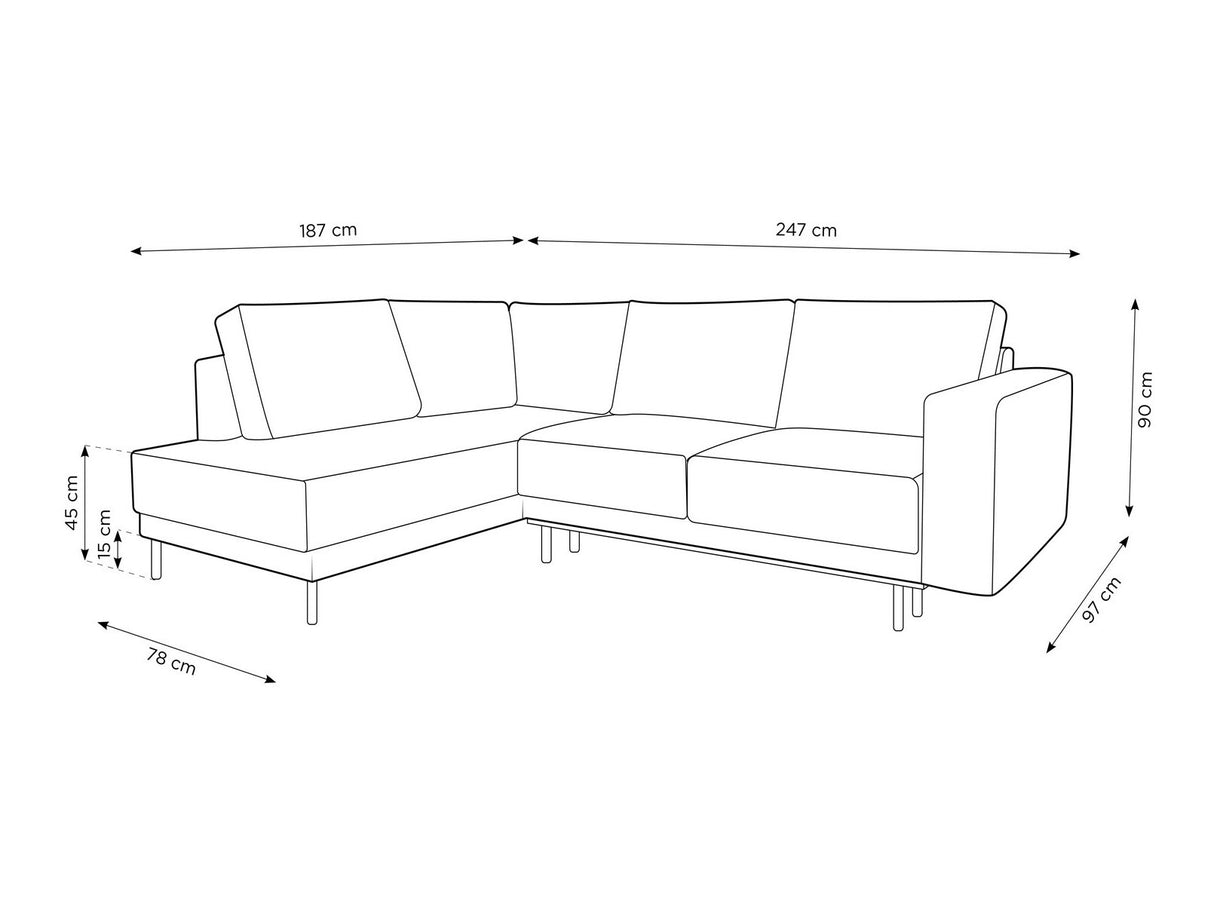 Stūra dīvāns 561076