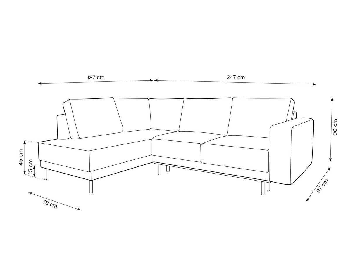 Stūra dīvāns 561076