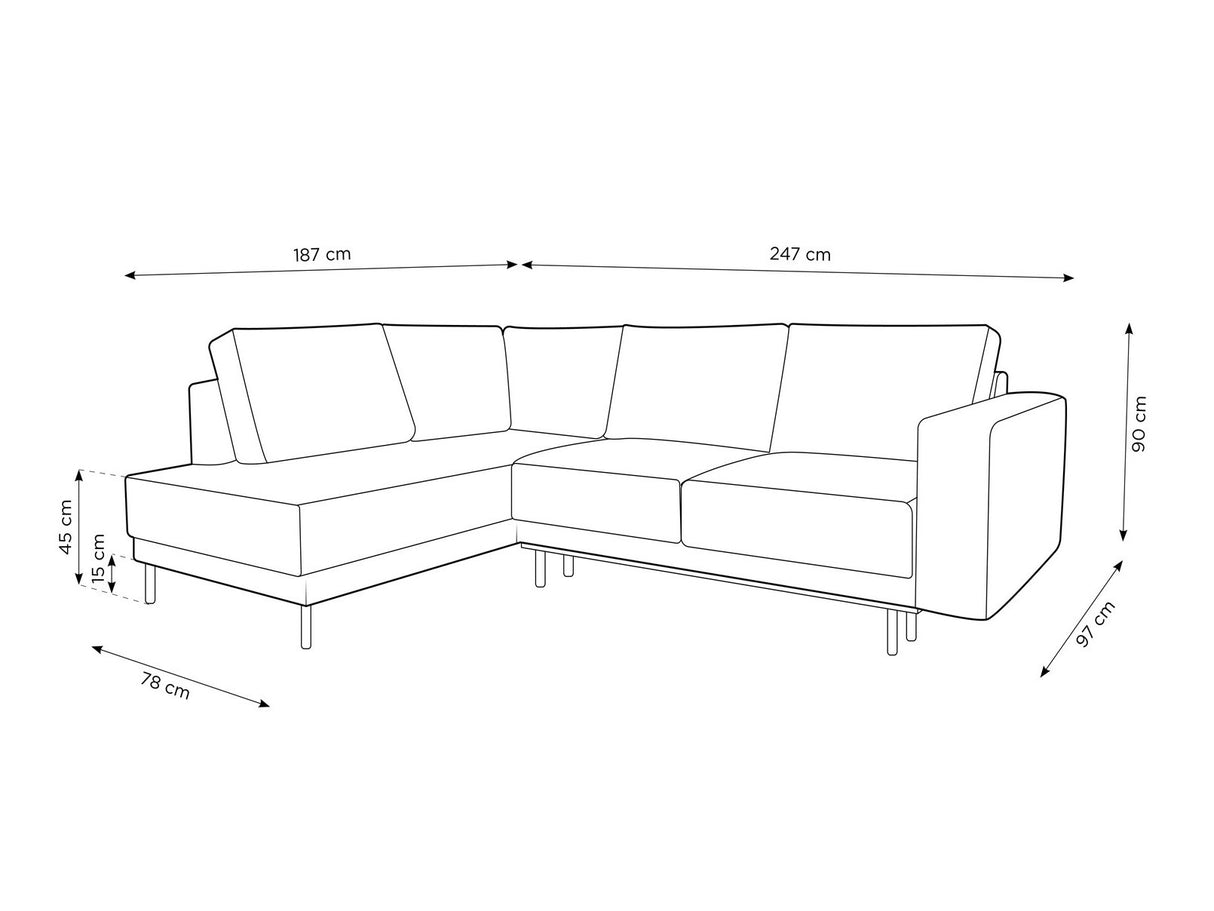 Stūra dīvāns 561076