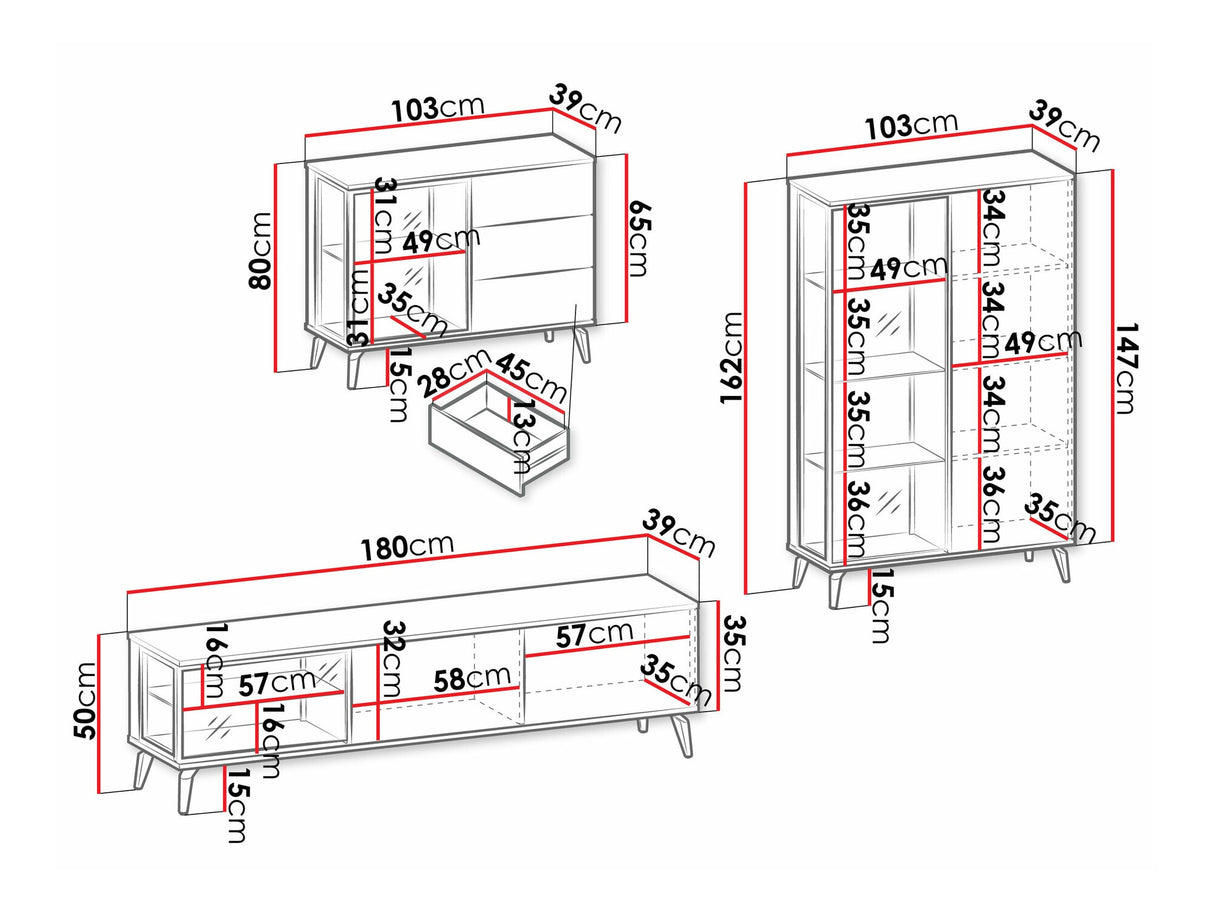 Viesistabas komplekts 561892