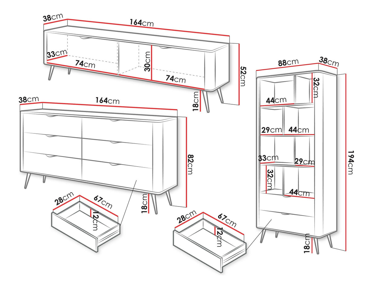 Viesistabas komplekts 541331