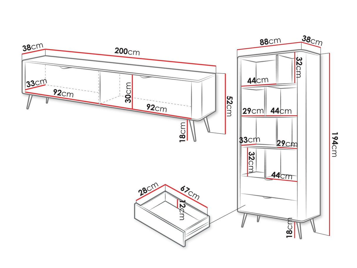 Viesistabas komplekts 541324