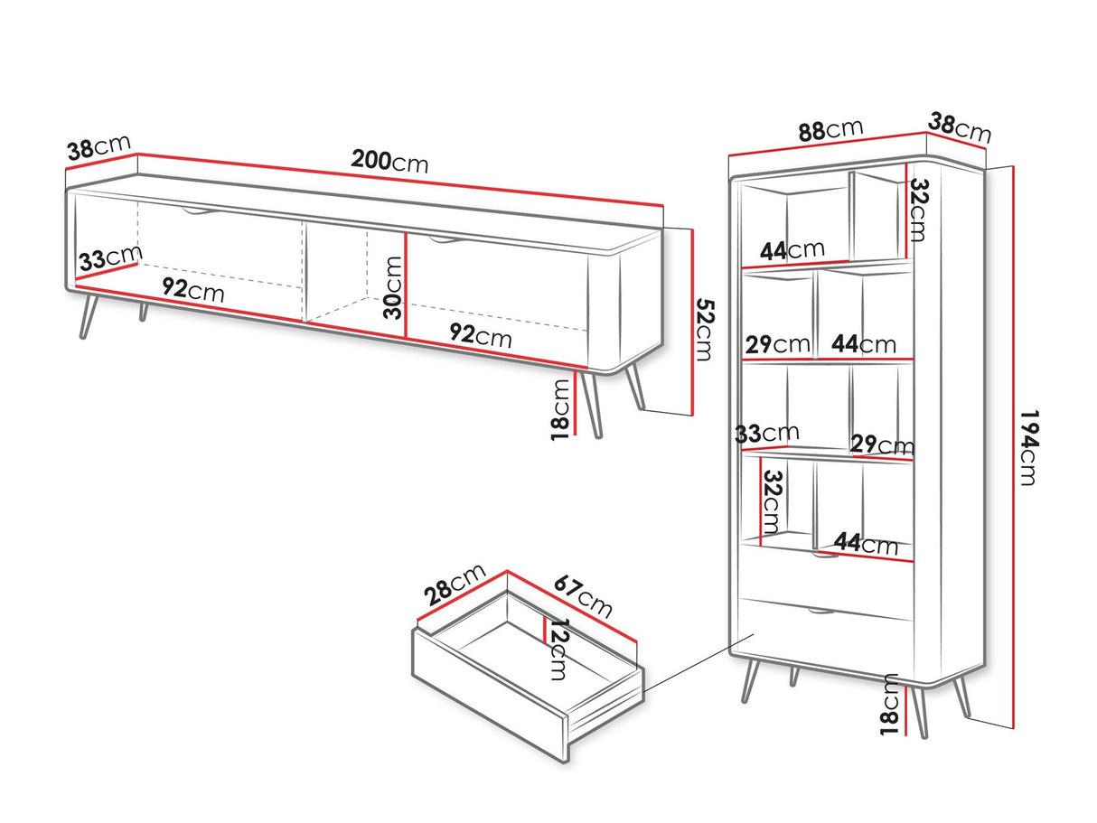 Viesistabas komplekts 541324