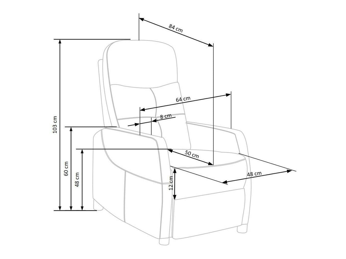 Krēsls reglainer 309089